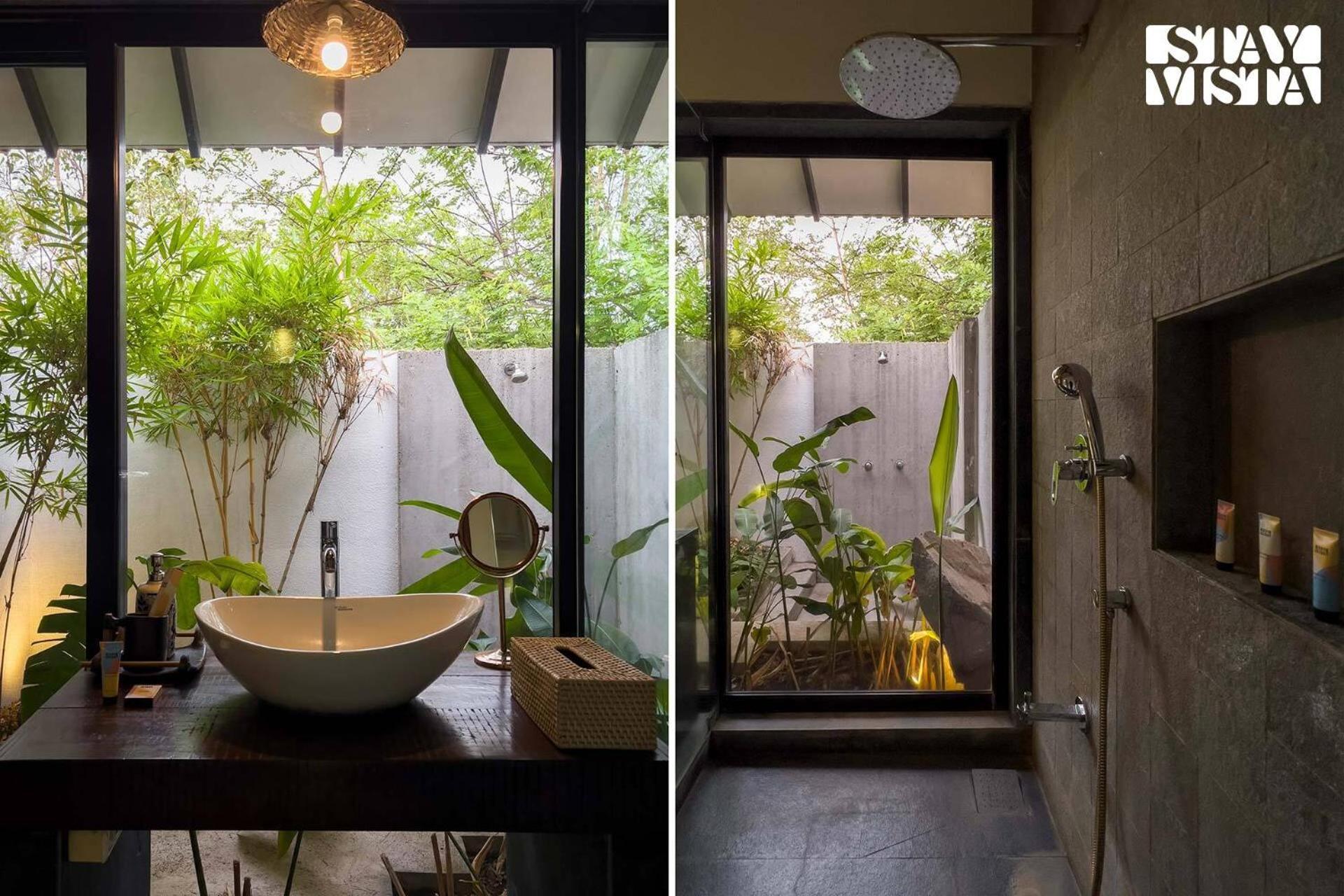 Wander Beyond By Stayvista - Featuring A Bali-Themed Abode And A Refreshing Swimming Pool آليباغ المظهر الخارجي الصورة